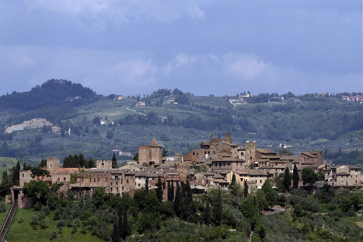 Veduta di Certaldo