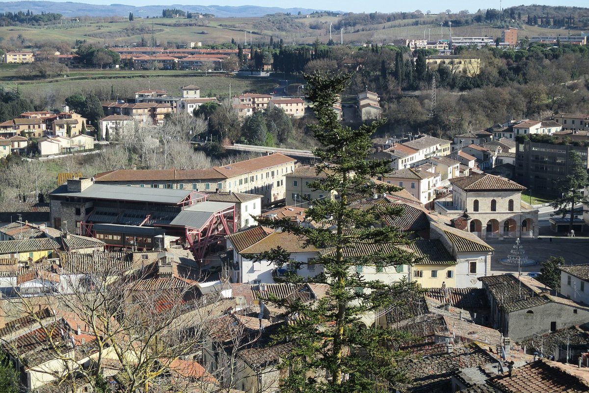Veduta di Colle di Val d'Elsa