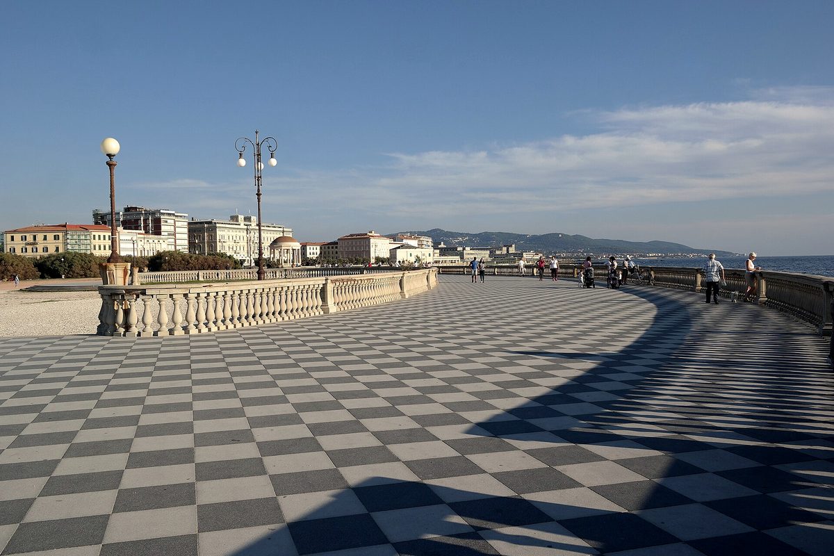 Veduta di Livorno