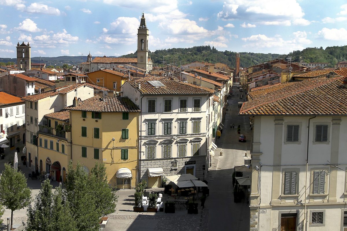 Veduta di Montevarchi