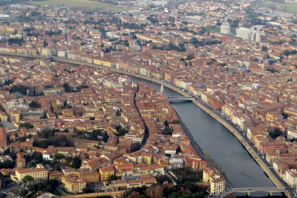 Veduta di Pisa