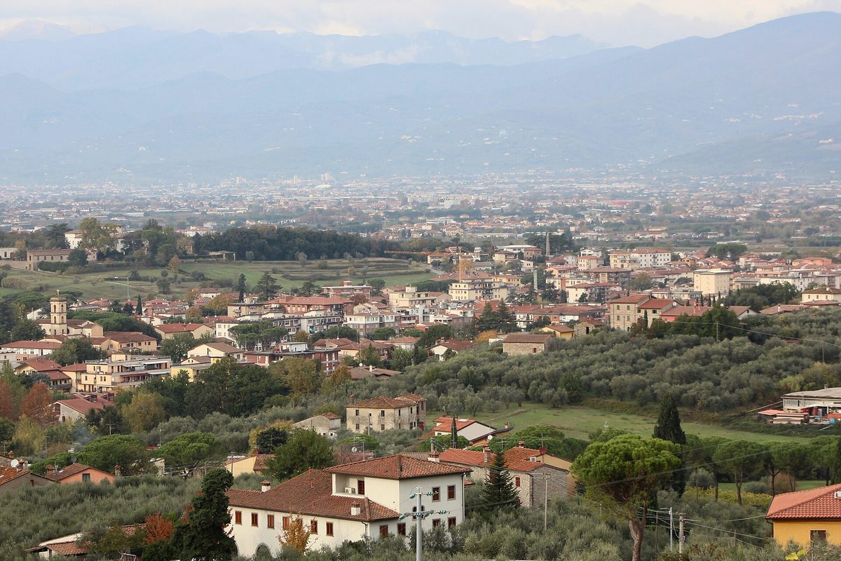 Veduta di Quarrata