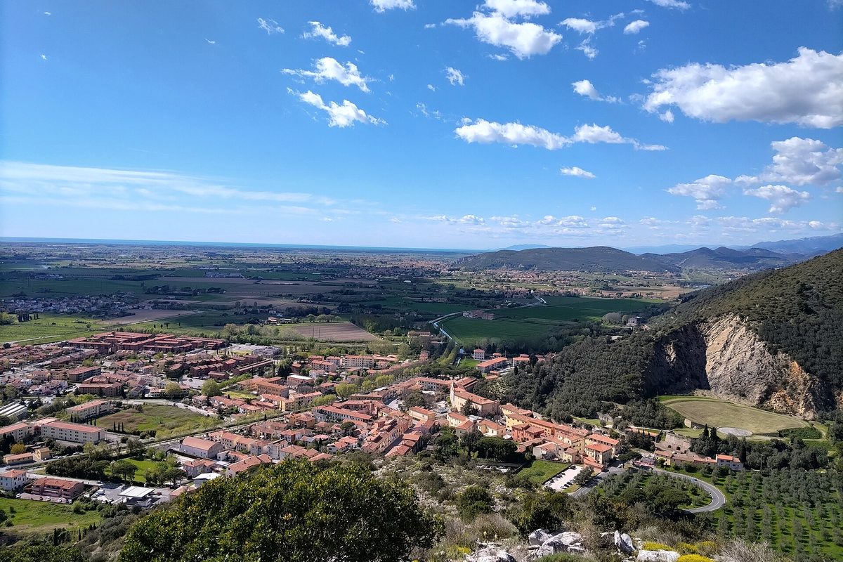 Veduta di San Giuliano Terme