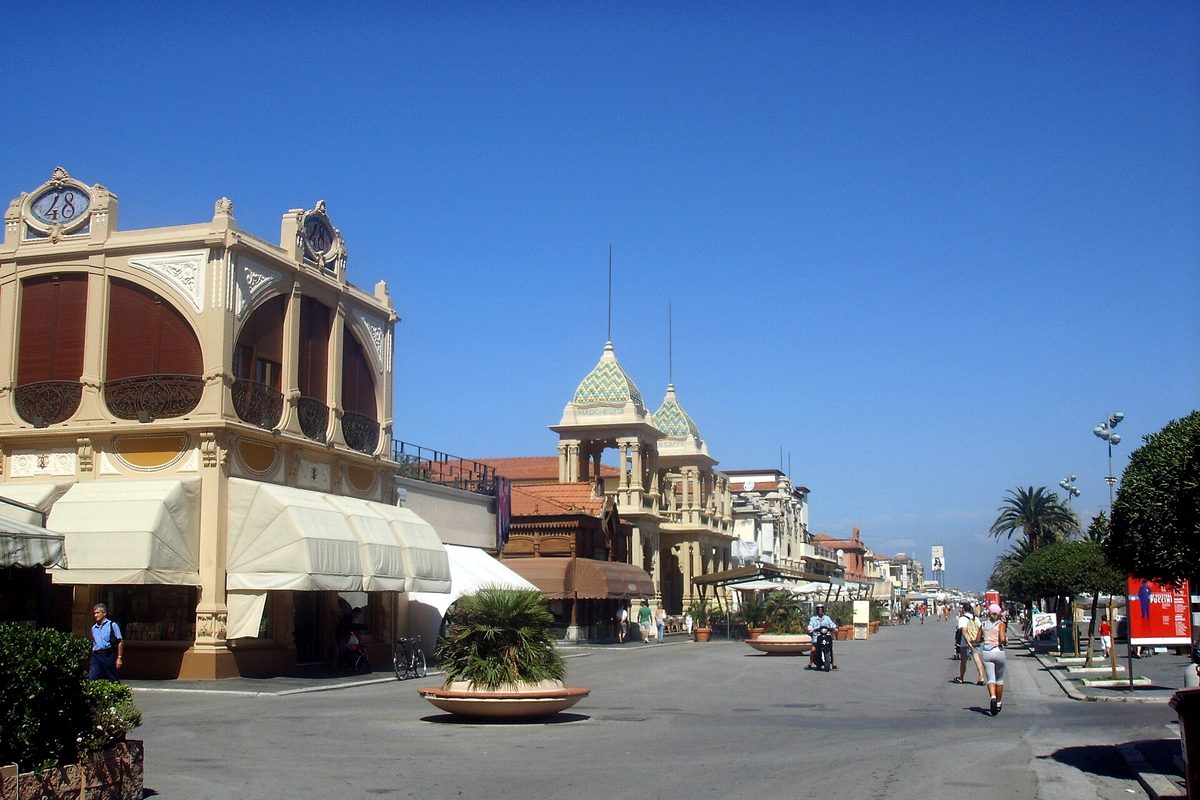 Veduta di Viareggio